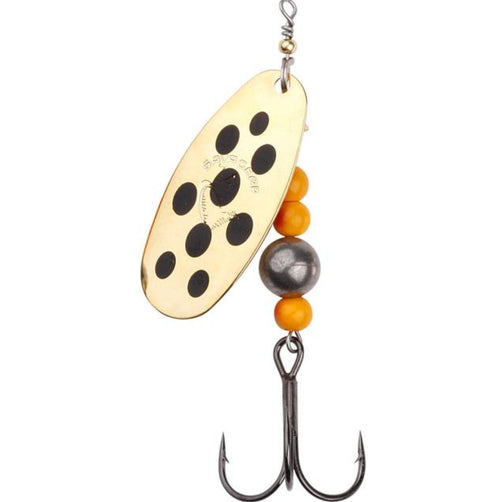 Savage Gear caviar Spinner #4 Gold Spinner 14g Sinking
