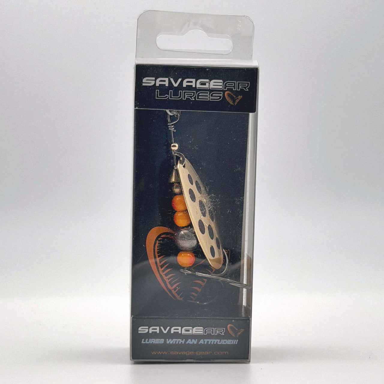 Savage Gear caviar Spinner #4 Gold Spinner 14g Sinking image 2