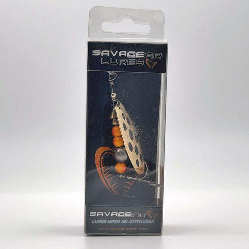 Savage Gear caviar Spinner #4 Gold Spinner 14g Sinking image 2